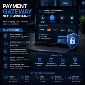 Payment Gateway Setup Assistance (Basic)